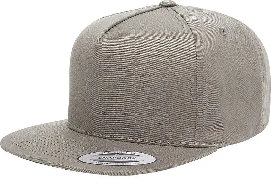 FLEXFIT 6007 CLASSIC 5 PANEL CAP - GREY