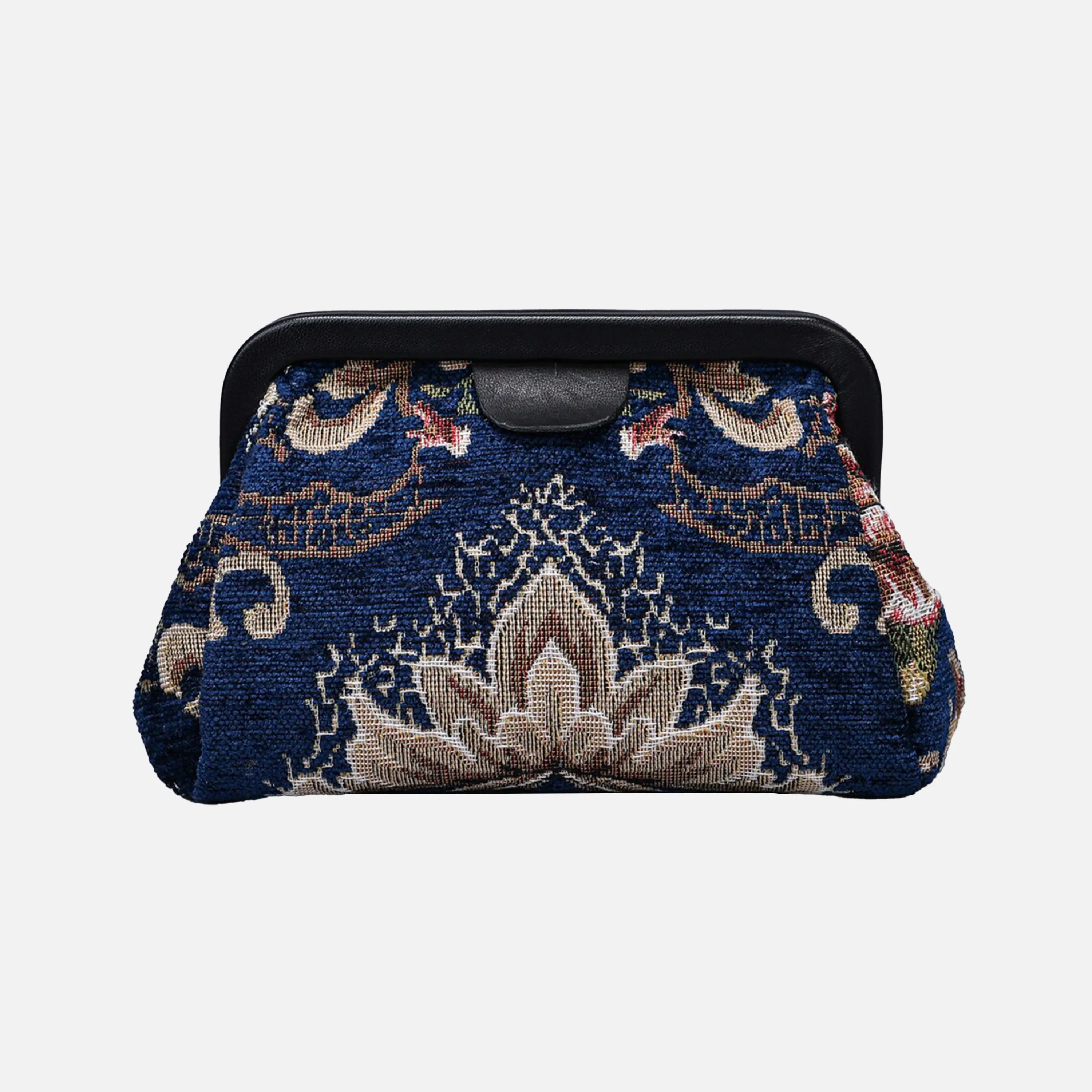 Floral Blue Evening Bag Clutch