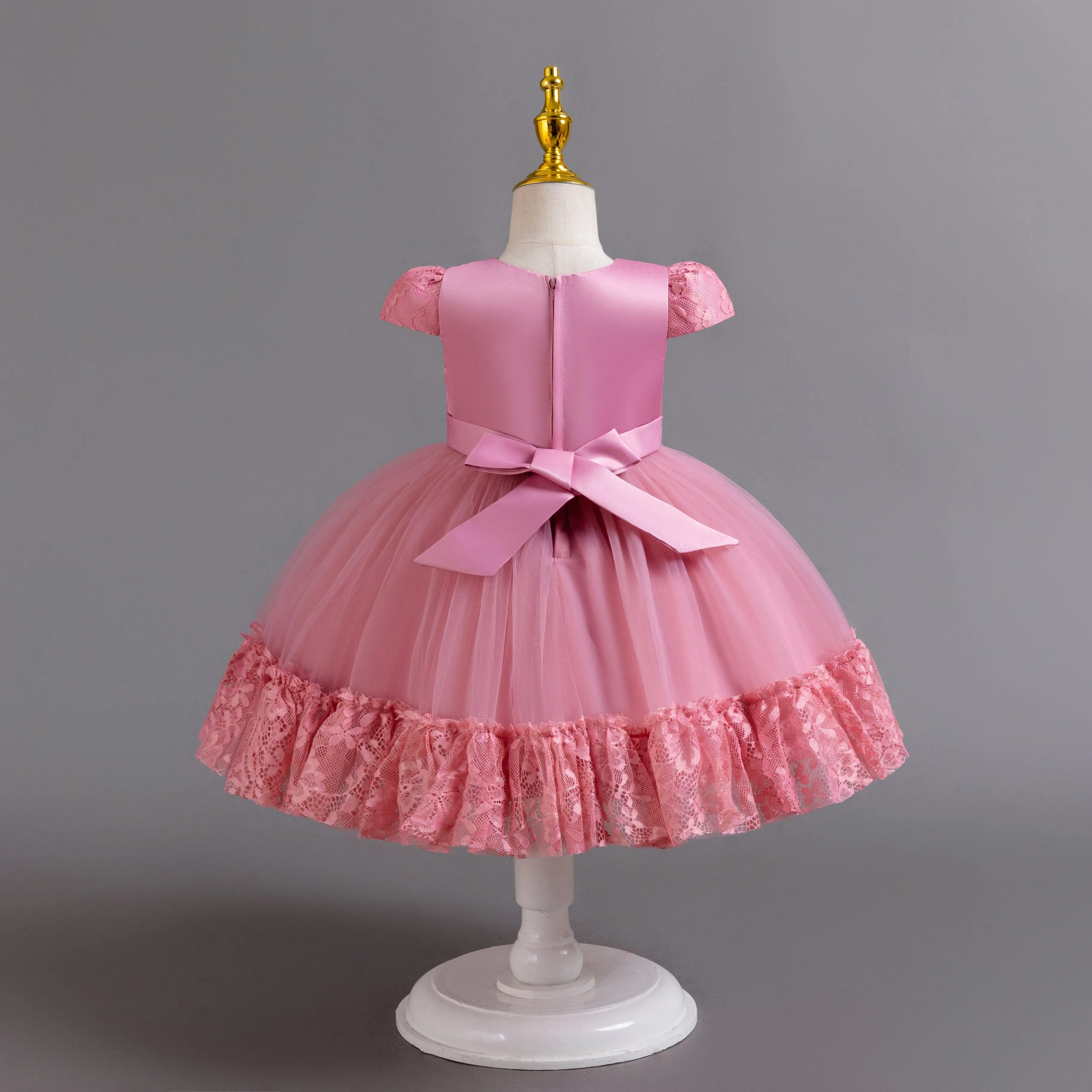 Fluffy Tulle Children's Gown