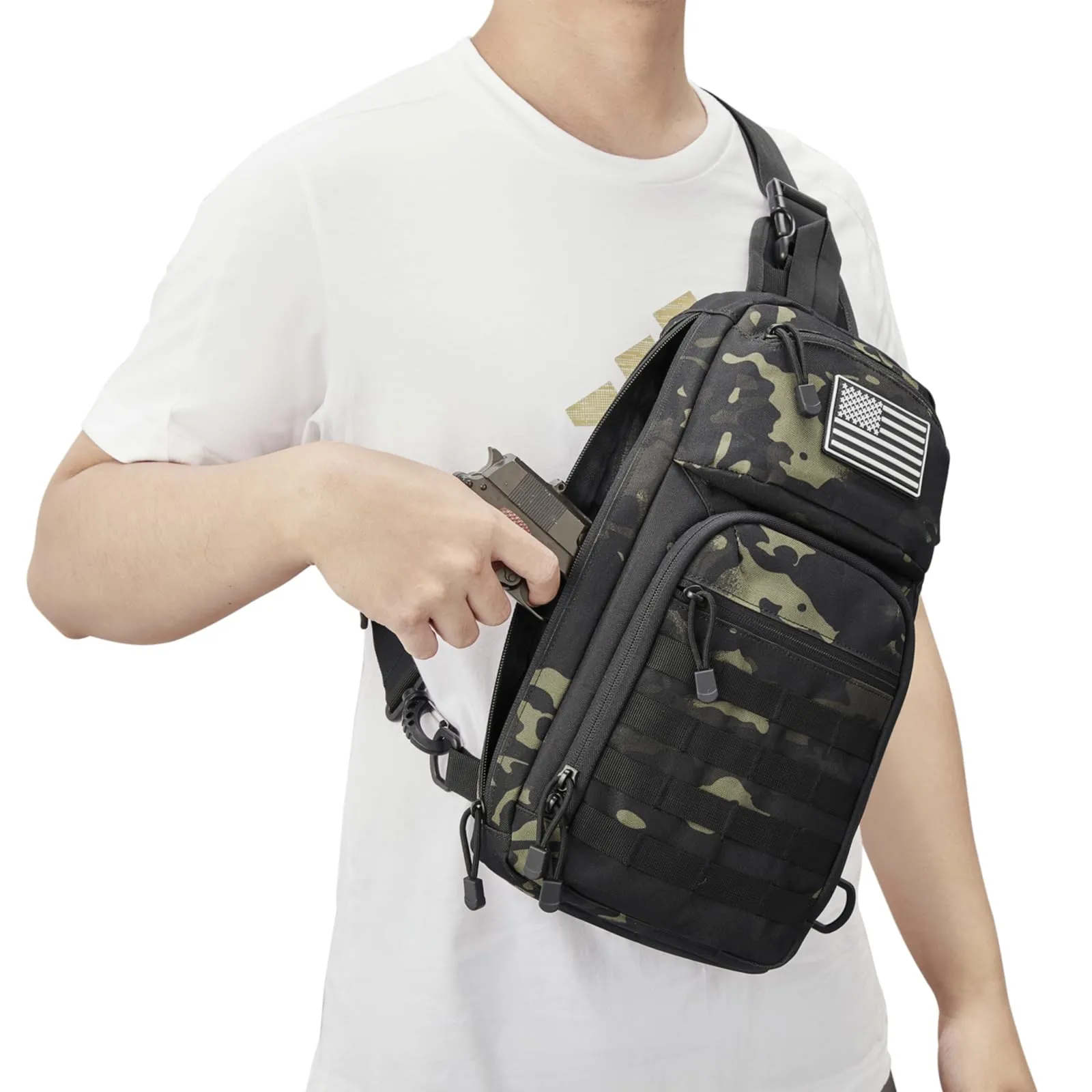 G4Free 10L Tactical EDC Sling Bag