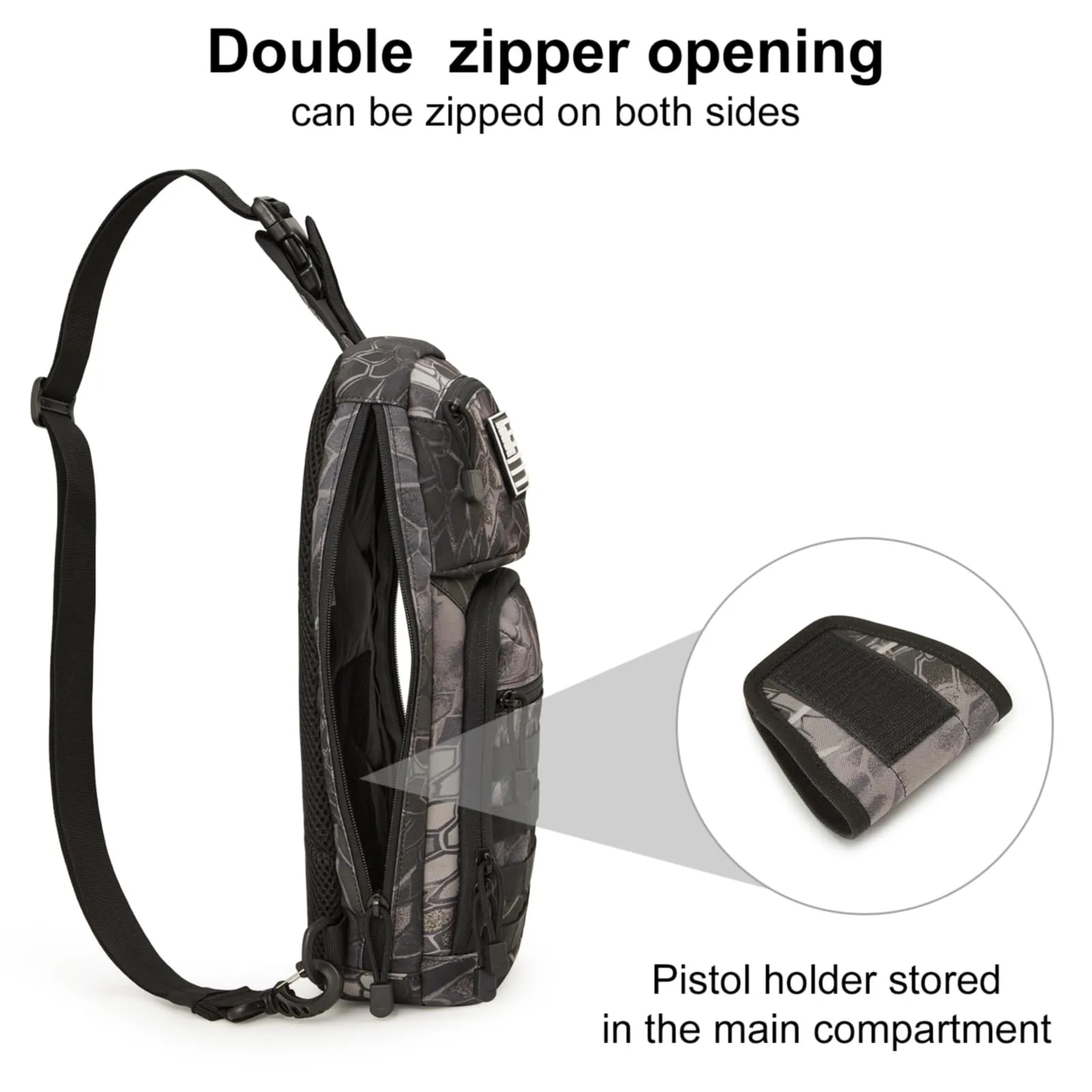 G4Free 10L Tactical EDC Sling Bag