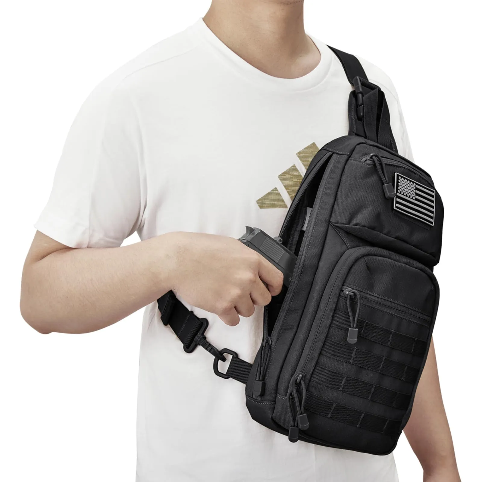 G4Free 10L Tactical EDC Sling Bag
