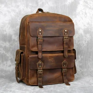 Genuine Leather Backpack