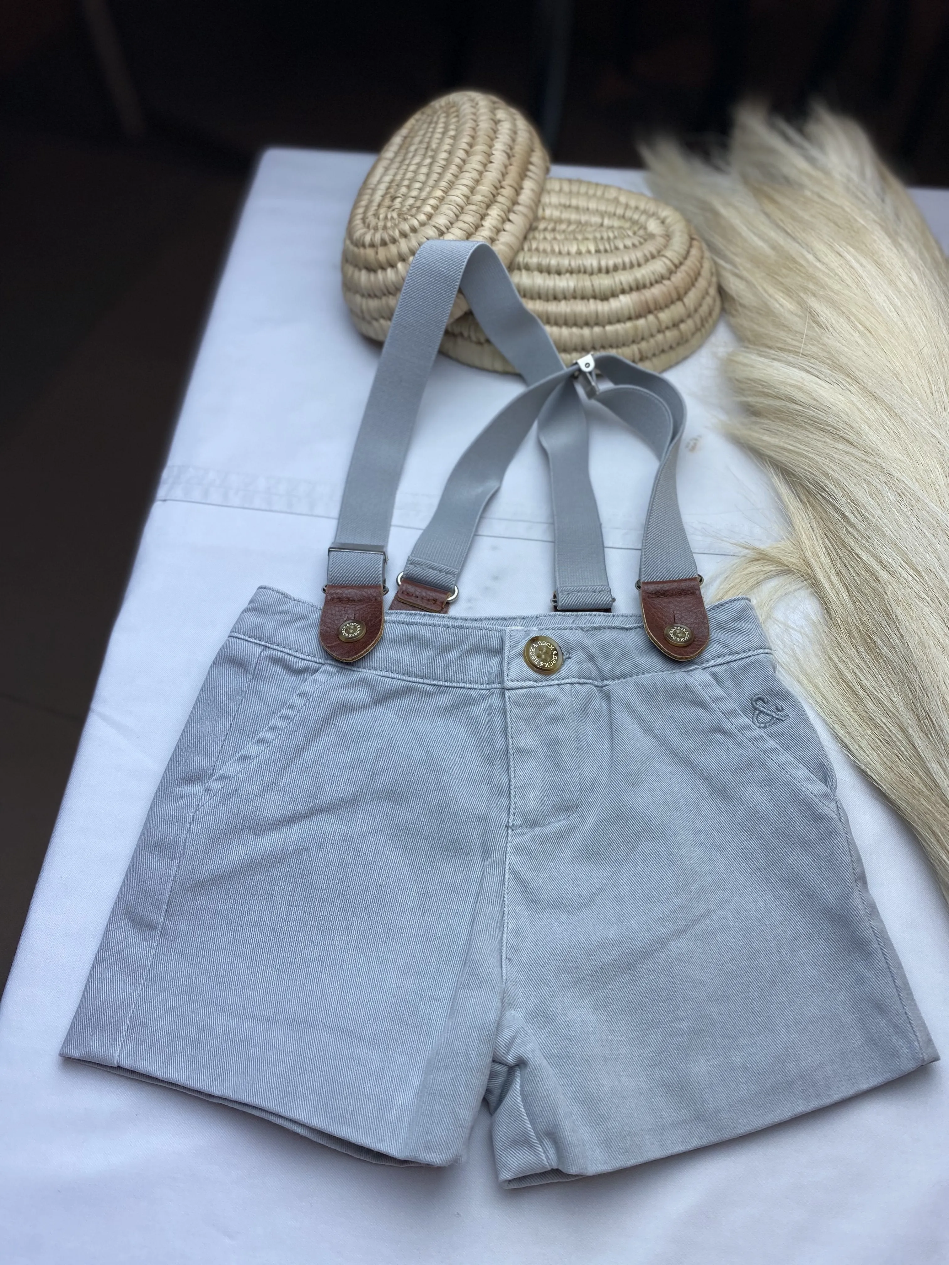 Girl's Spanish Stylish Denim Dungaree