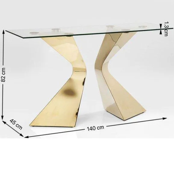 Gloria Glass Console