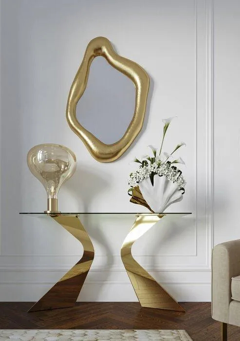 Gloria Glass Console