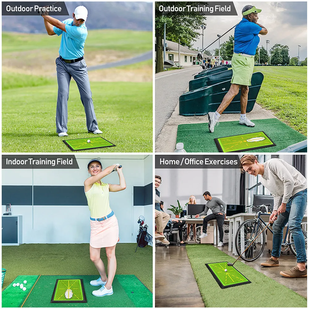Golf Training Mats Analyse Swing Paths and Correct Ball Striking Posture