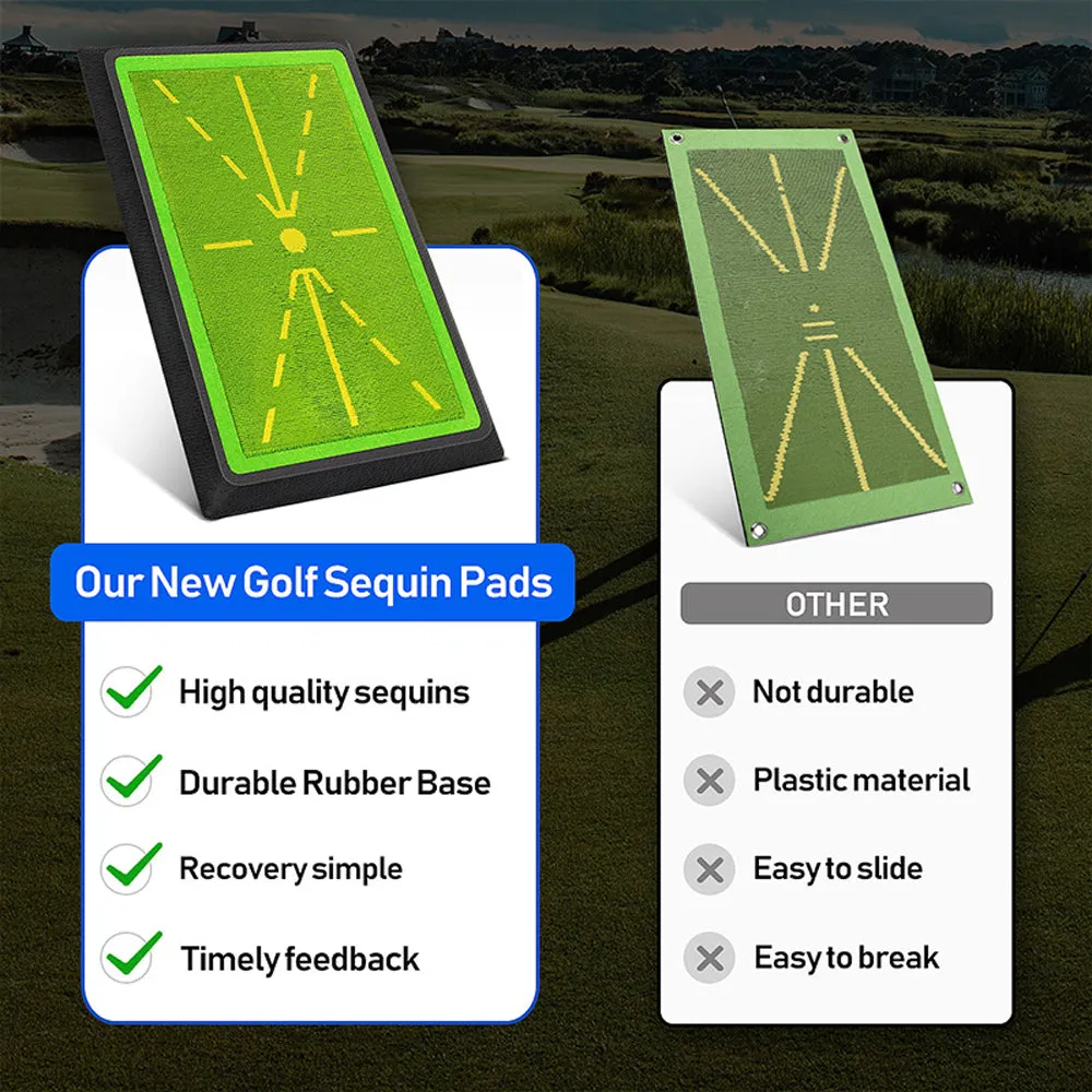 Golf Training Mats Analyse Swing Paths and Correct Ball Striking Posture