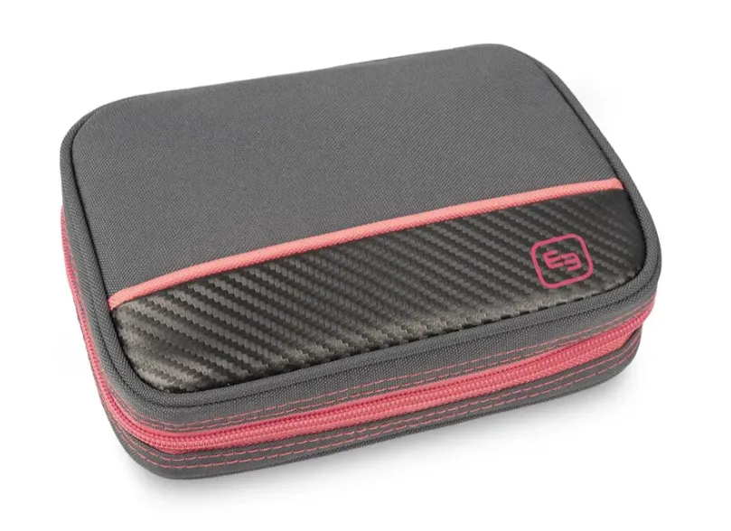 GP's Light medical bag – Grey and Salmon pink