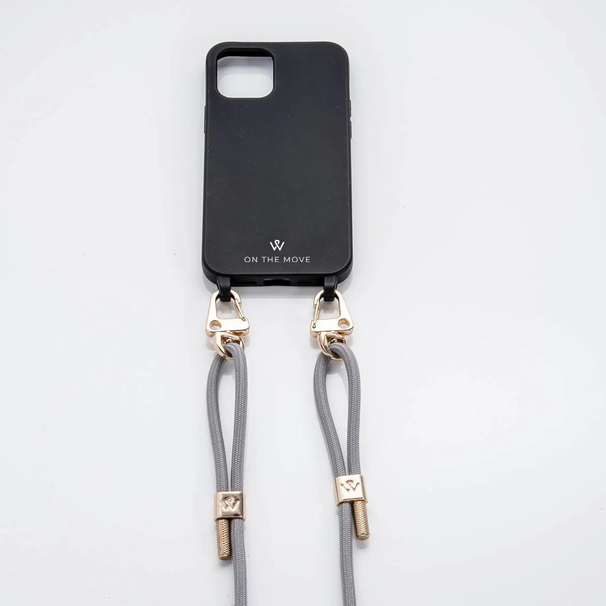 Graceful Grey Braided Strap