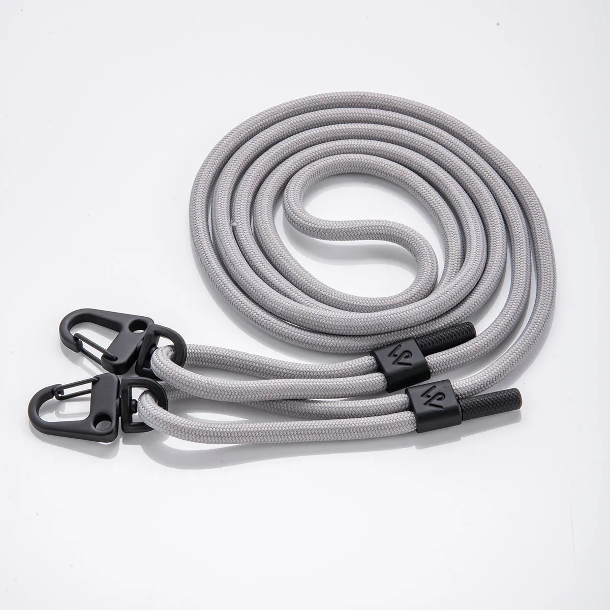 Graceful Grey Braided Strap