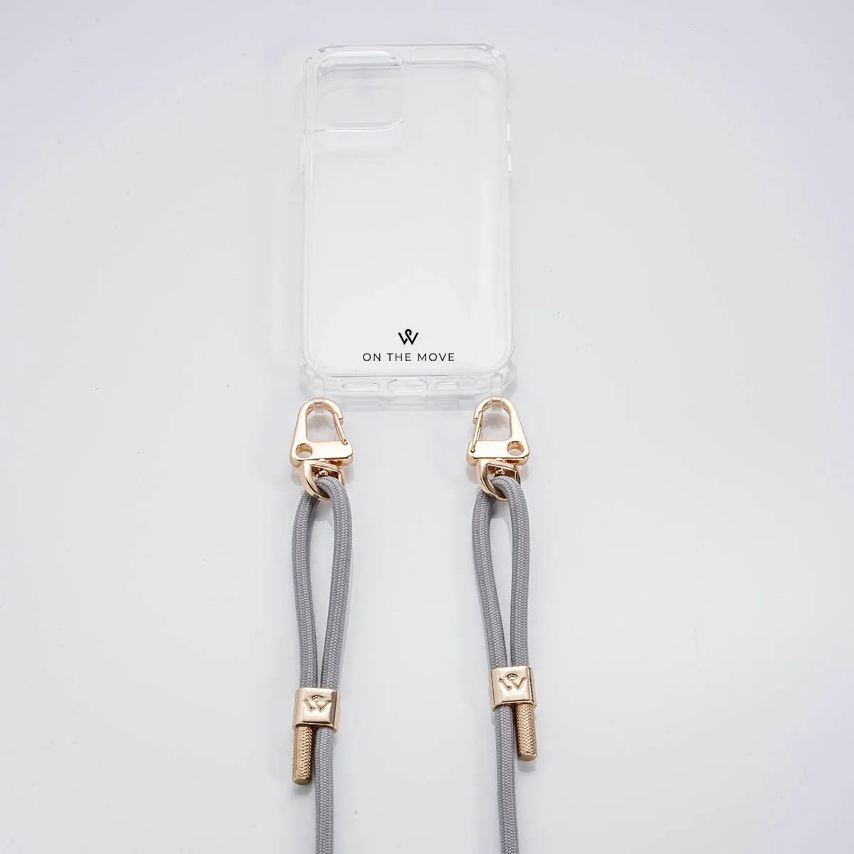 Graceful Grey Braided Strap