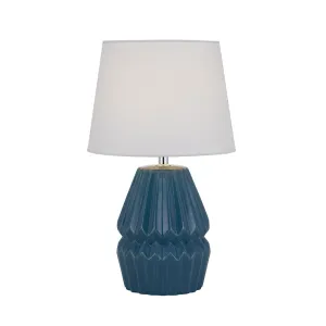 Greet Blue and White Stacked Cupcake Ceramic Table Lamp