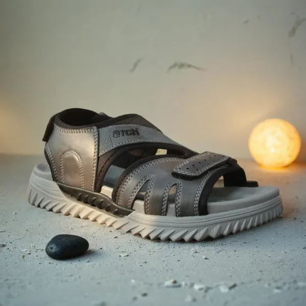 Grey Stylish Sandal for men