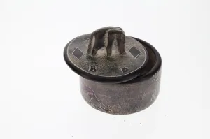 Handpainted Round Shaped Jewelry Box