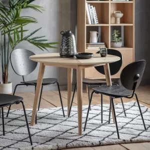 HERRINGBONE | ROUND DINING TABLE