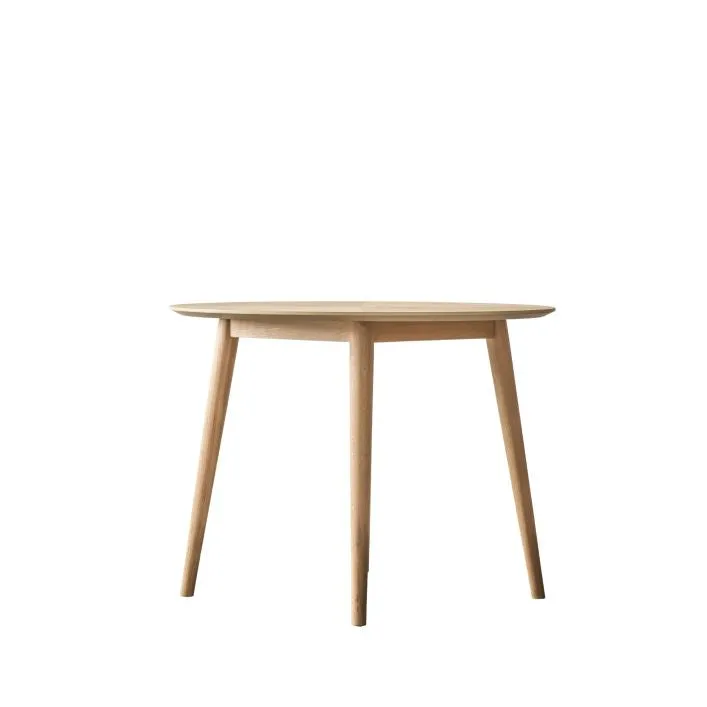 HERRINGBONE | ROUND DINING TABLE