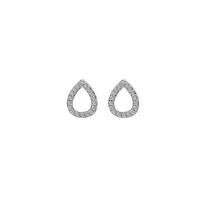 Hot Diamonds Striking Teardrop Earrings DE555