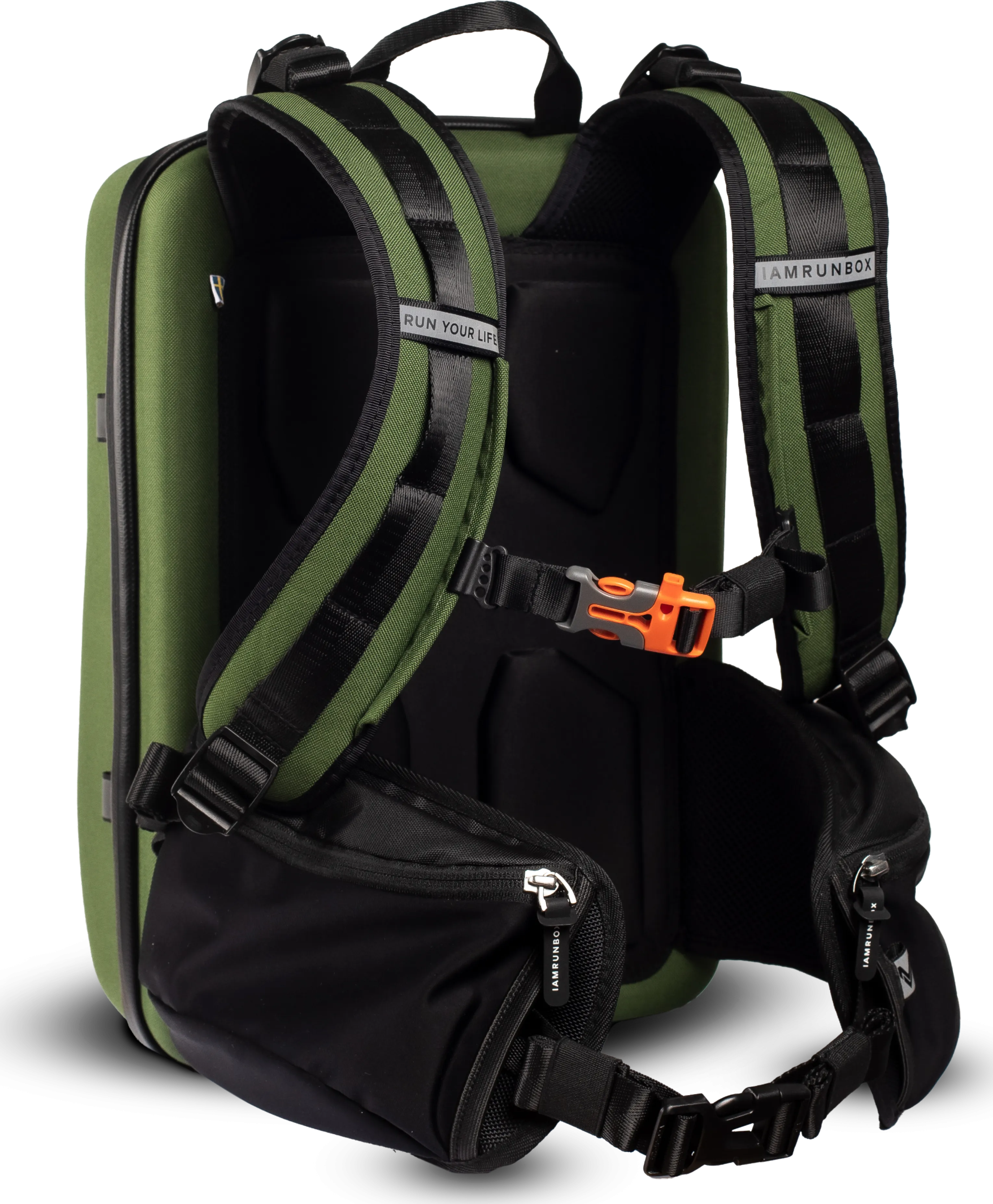IAMRUNBOX Backpack Pro 16&quot; Green | Buy IAMRUNBOX Backpack Pro 16&quot; Green here | Outnorth