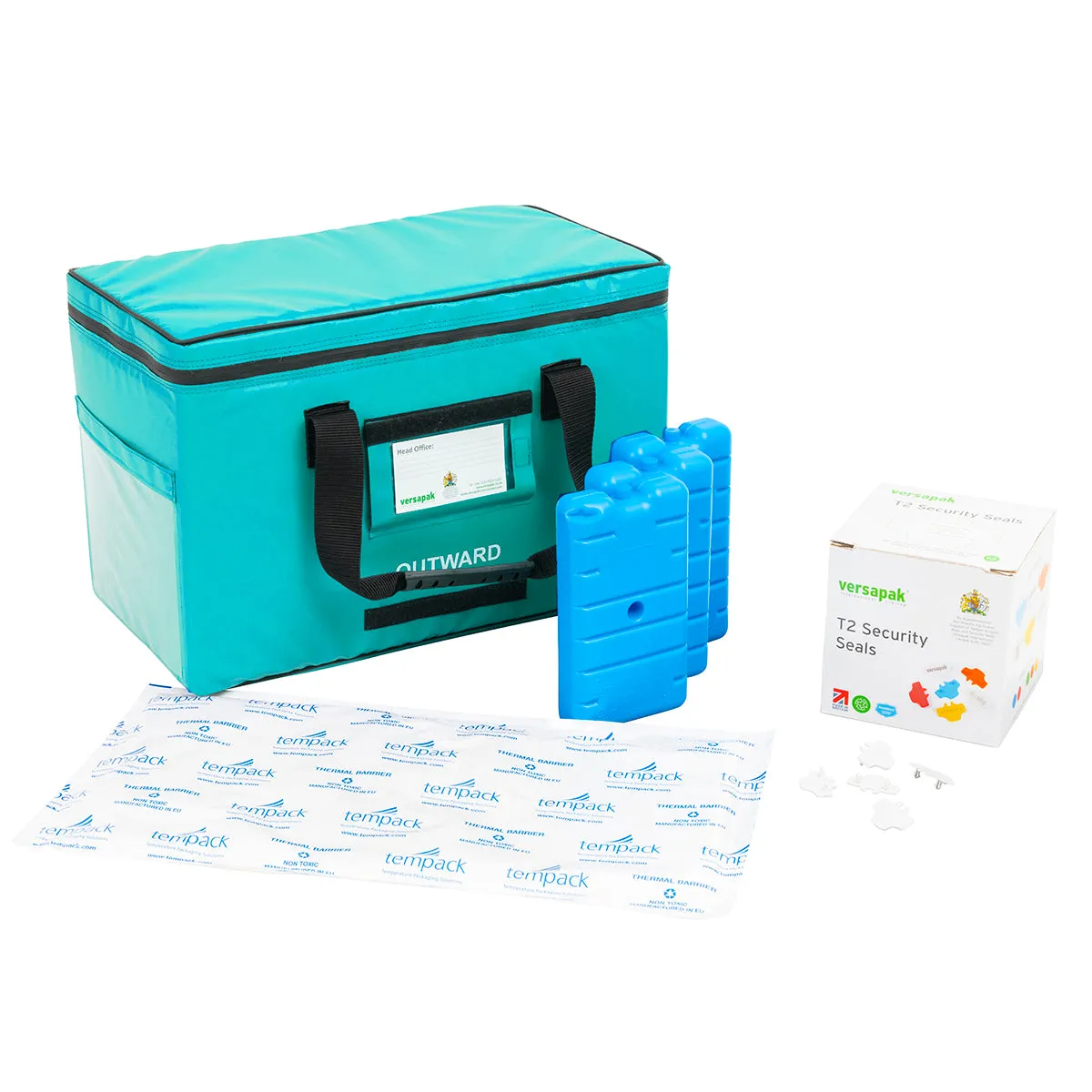 Insulated Pathology Specimen & Sample Bag (Medium) - Freeze Board Bundle