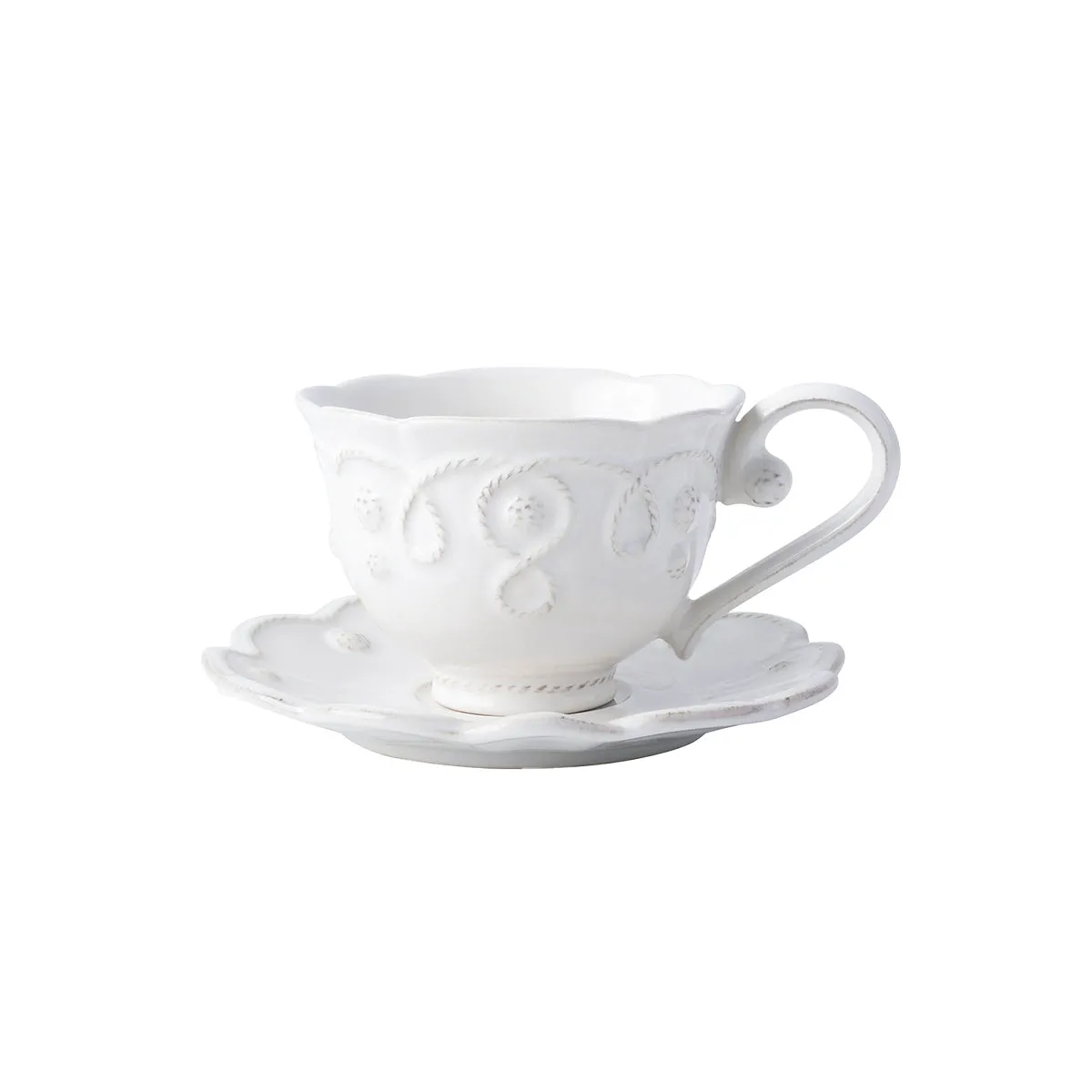 Jardins du Monde Teacup - Whitewash