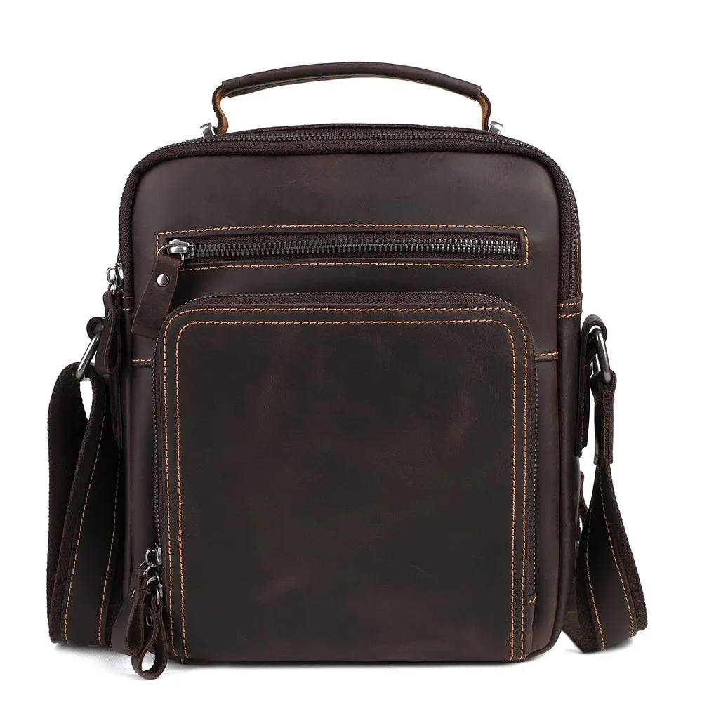 Joyir Genuine Leather Vintage Messenger Bag