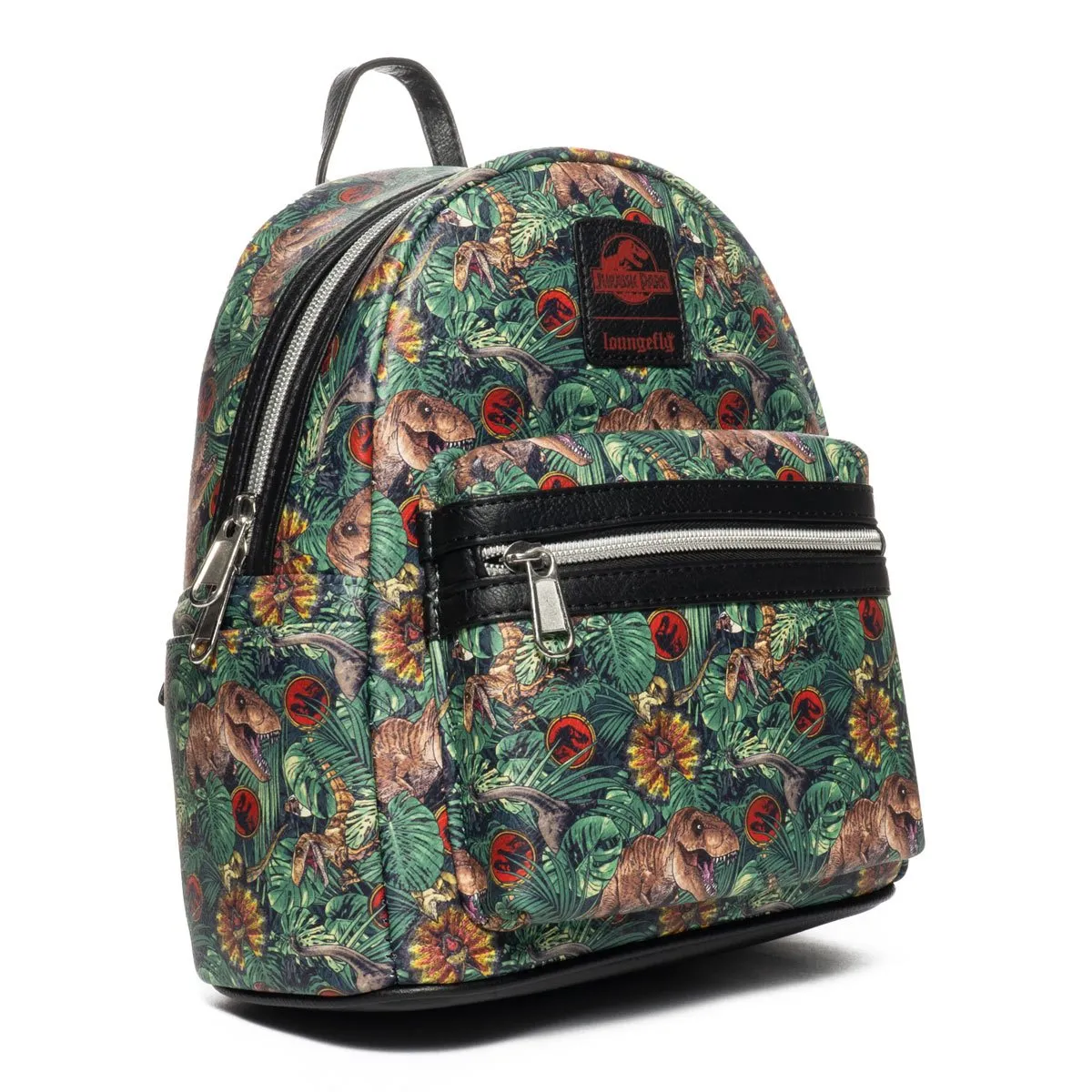 Jurassic Park Mini Backpack Dinosaur Jungle AOP Loungefly