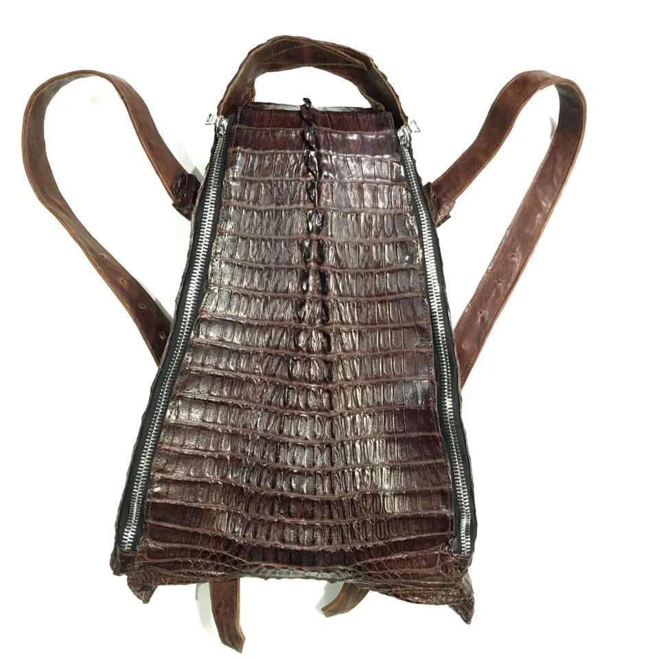 Kashani All-Over Alligator Backpack