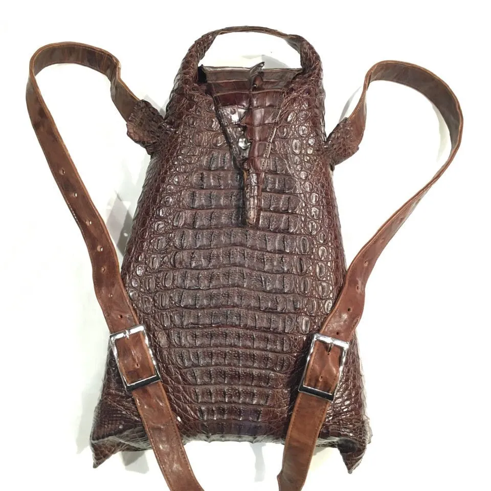 Kashani All-Over Alligator Backpack