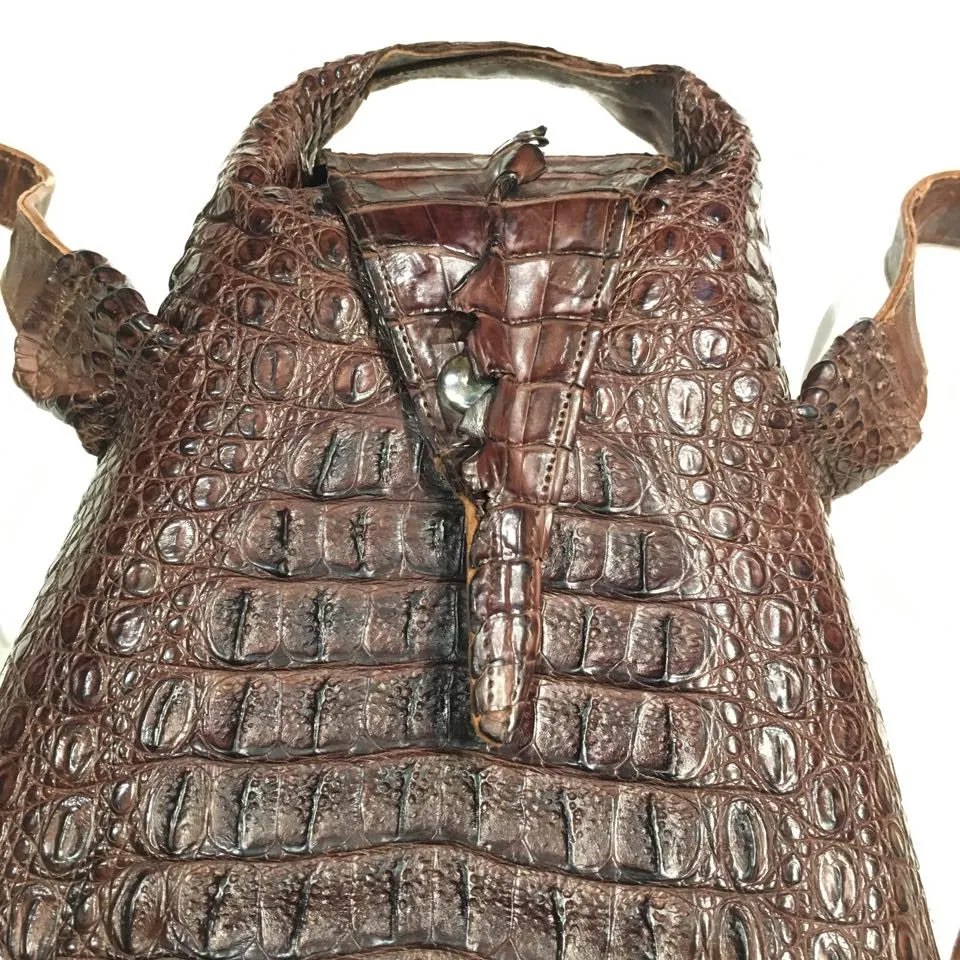 Kashani All-Over Alligator Backpack