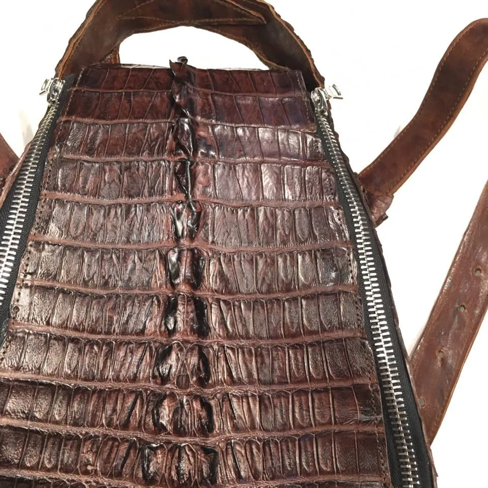 Kashani All-Over Alligator Backpack