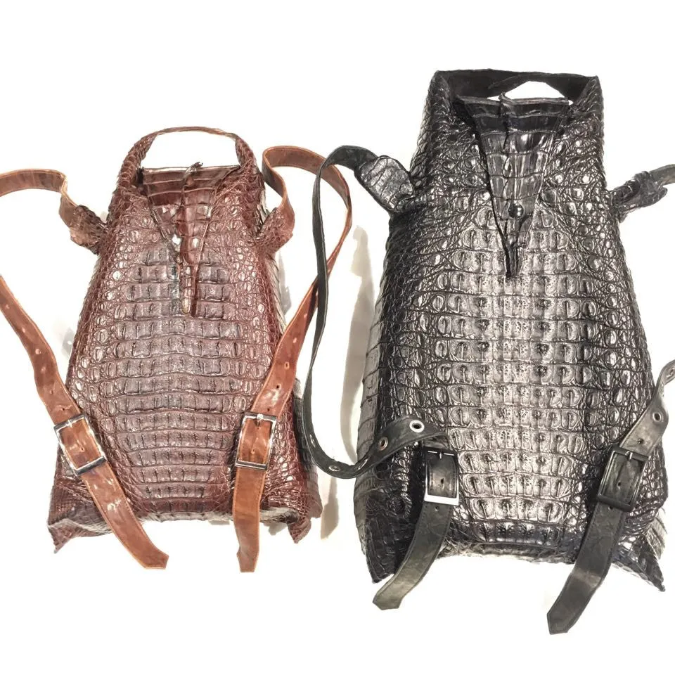 Kashani All-Over Alligator Backpack