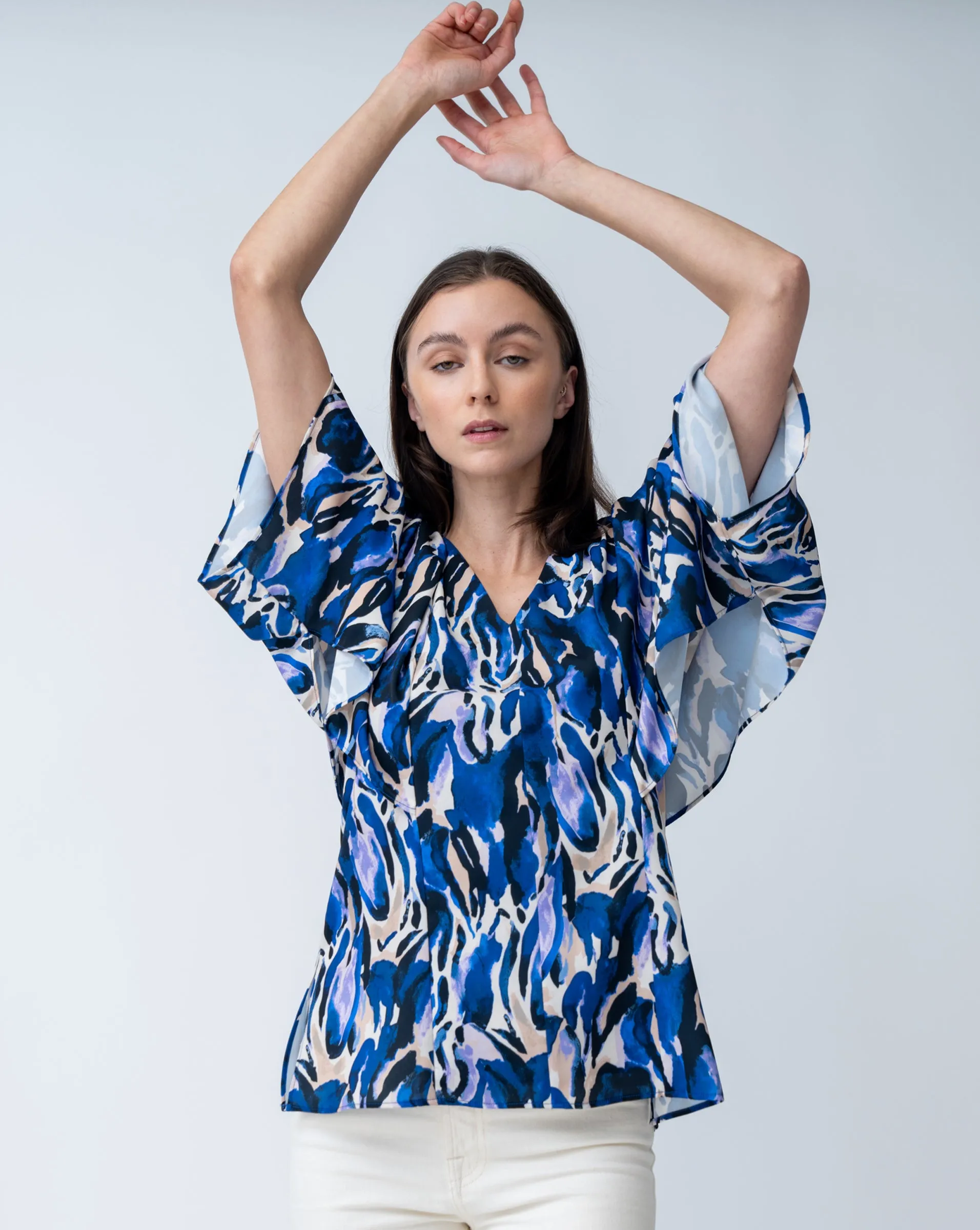 Lapis Dolman Top