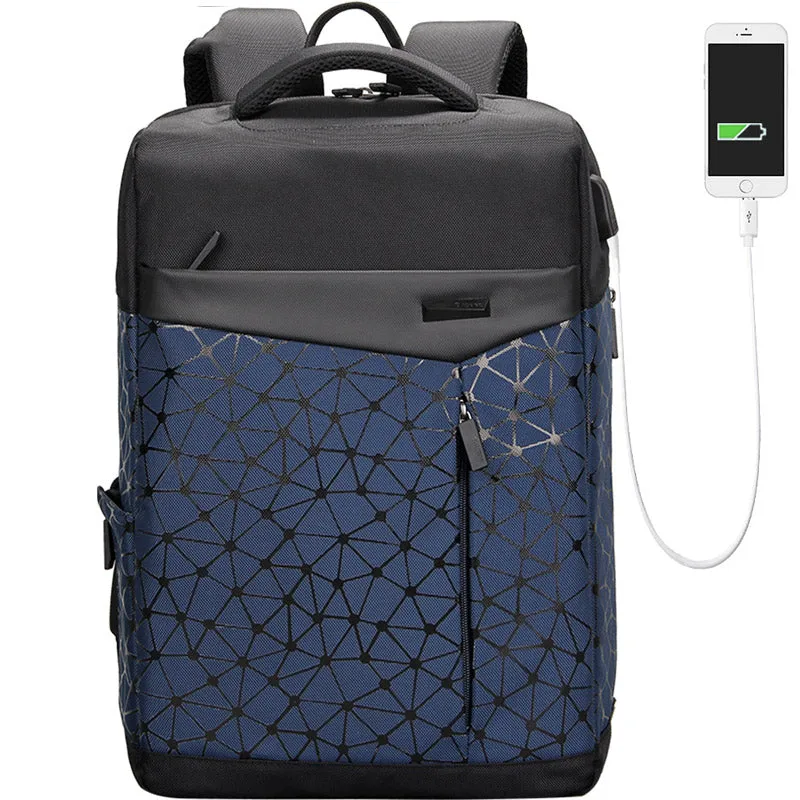 Laptop Backpack for Women USB Cable Notebook