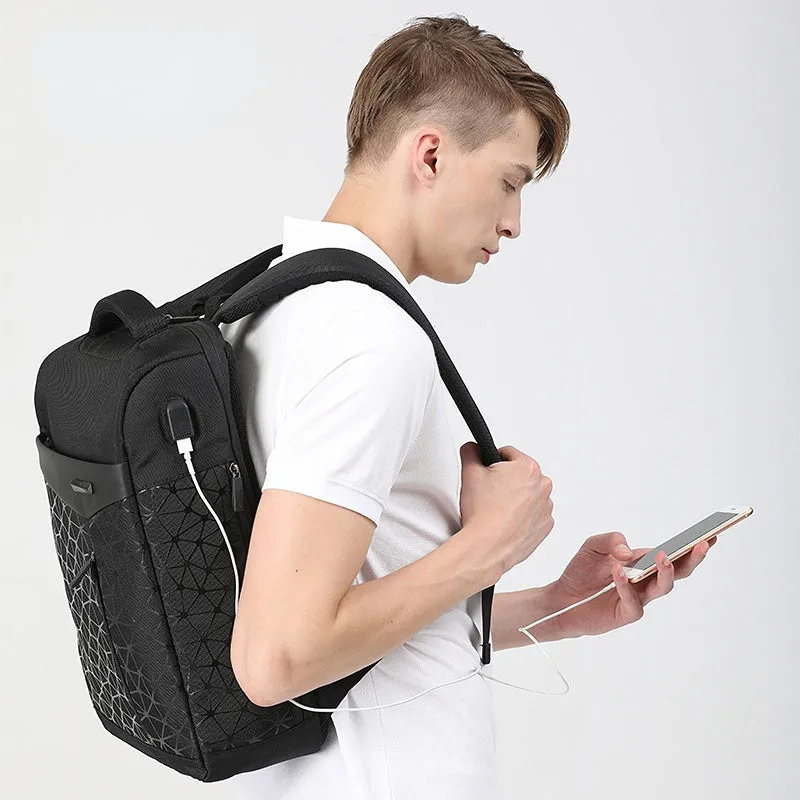 Laptop Backpack for Women USB Cable Notebook