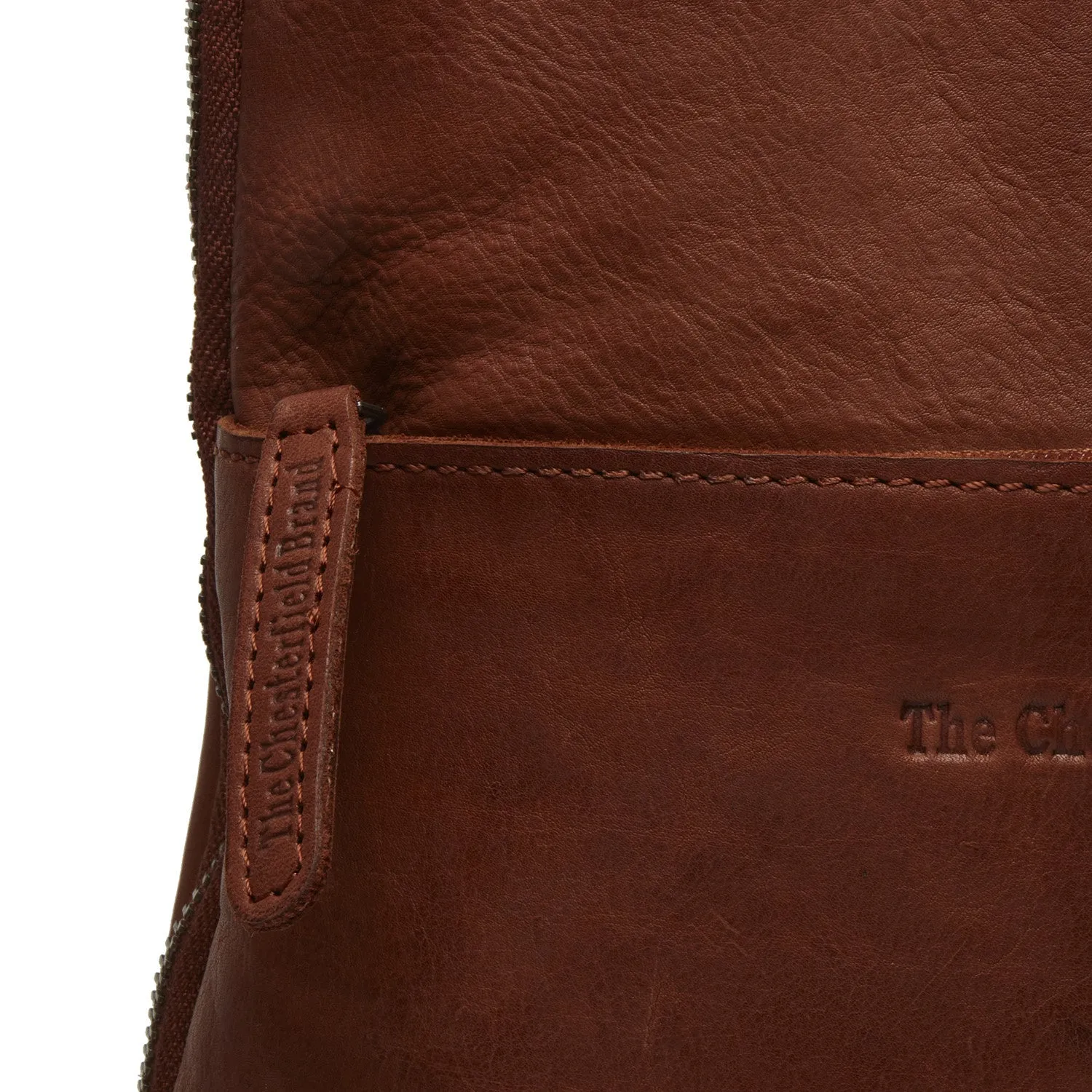 Leather Backpack Cognac Bern