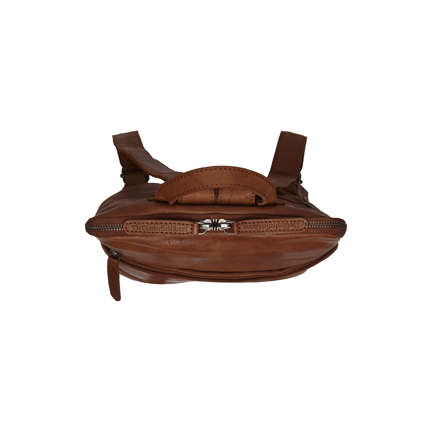 Leather Backpack Cognac Bern