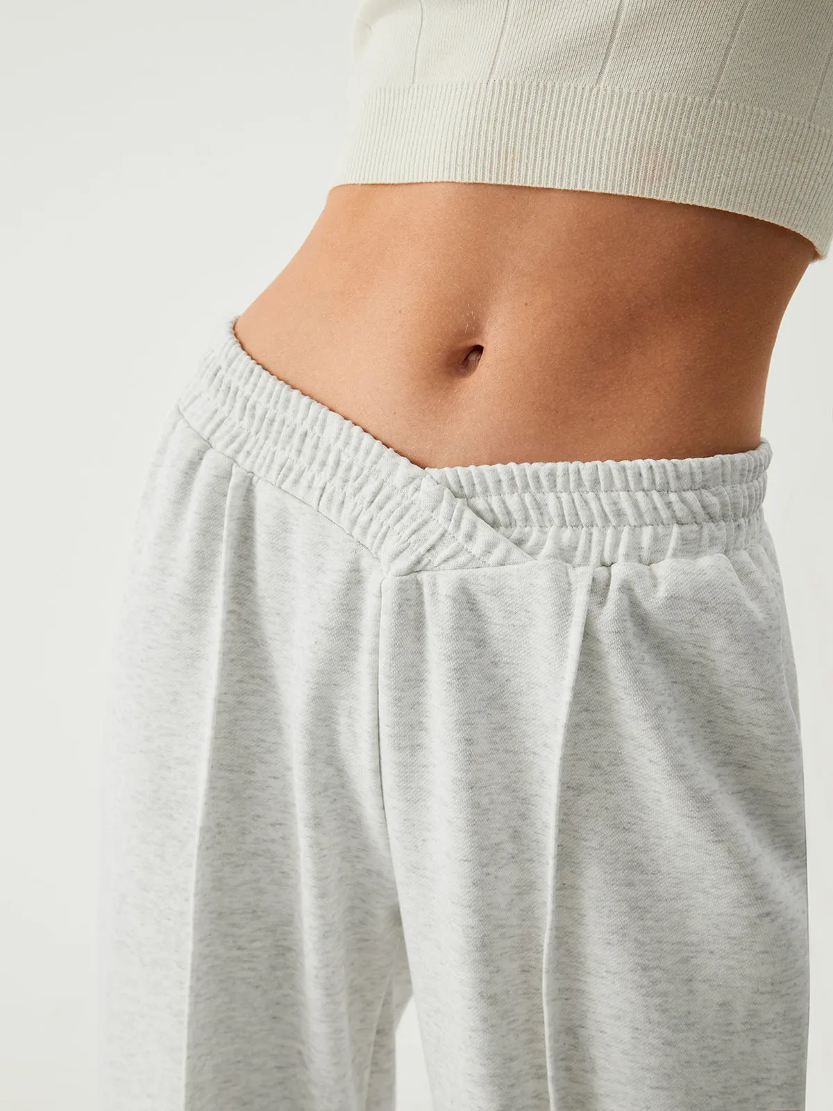 Leisure V Graceful Shape Waistband Sweatpants