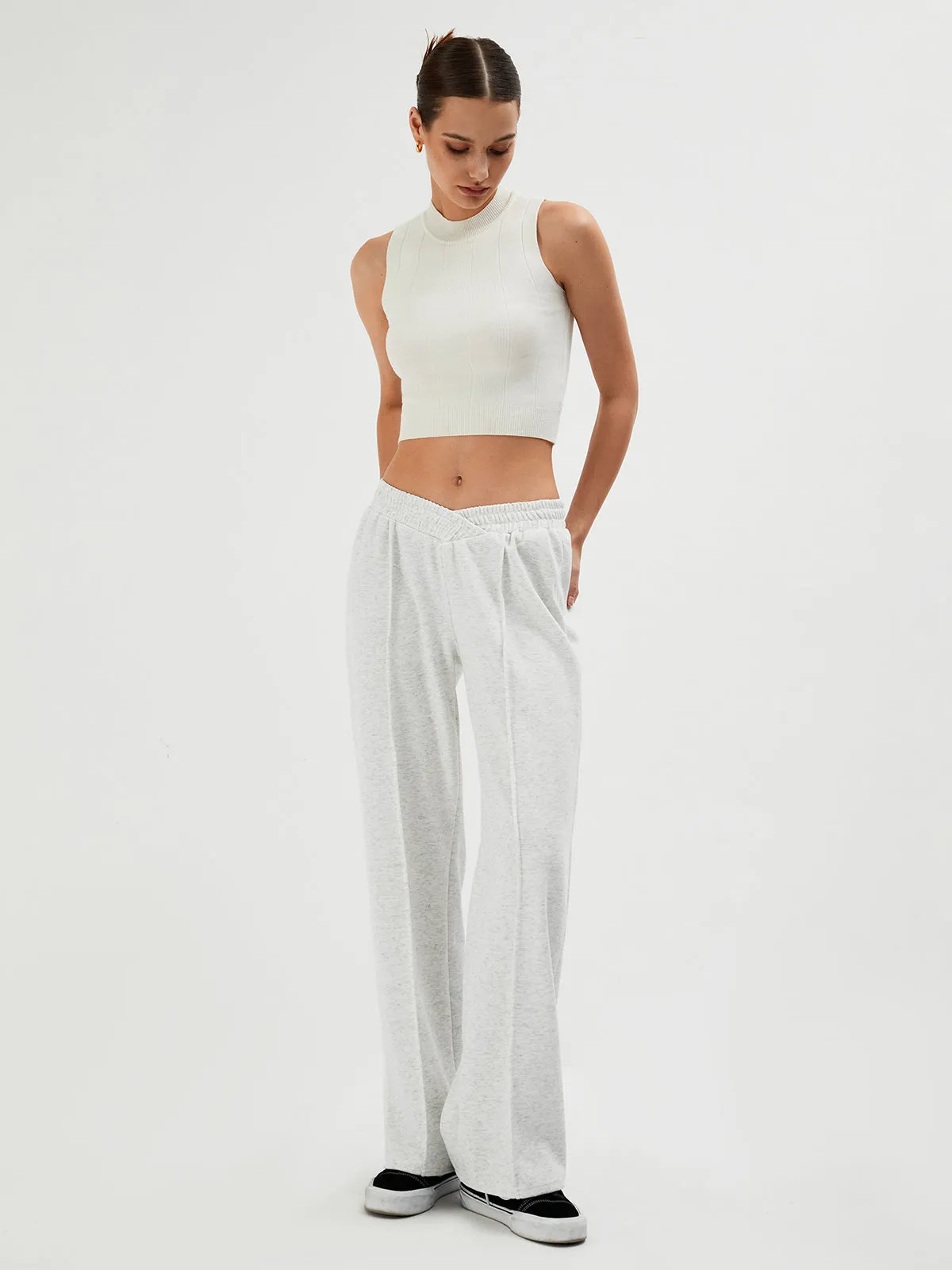Leisure V Graceful Shape Waistband Sweatpants