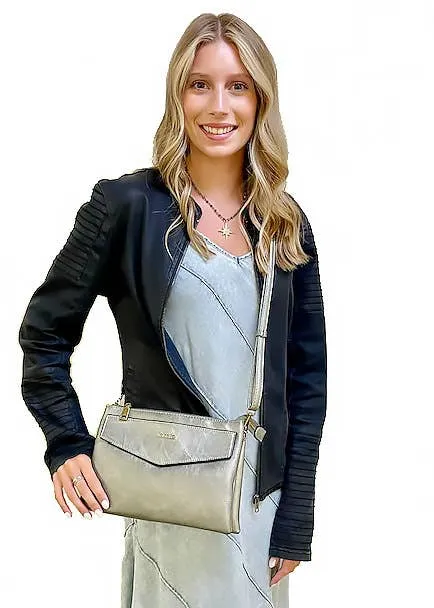 Lexi cross body with wristlet