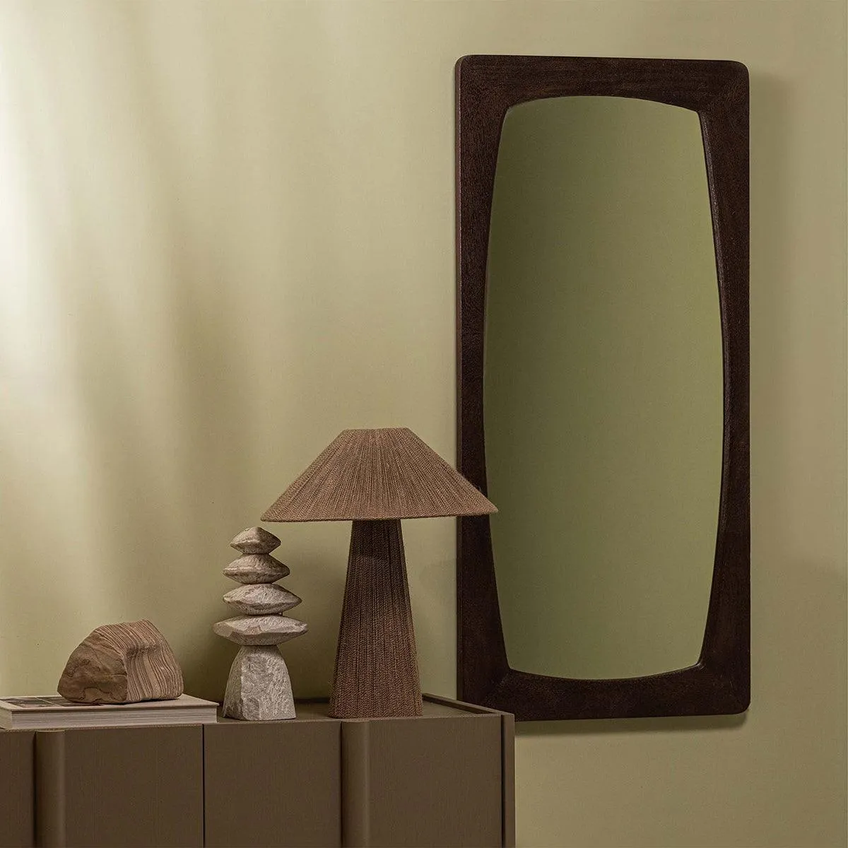 Lima Walnut Mirror