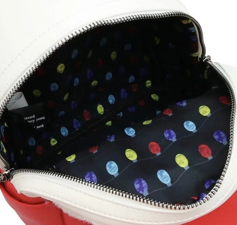 Loungefly Disney NBC Christmas Jack Cosplay Flap Mini Backpack and Flap Wallet