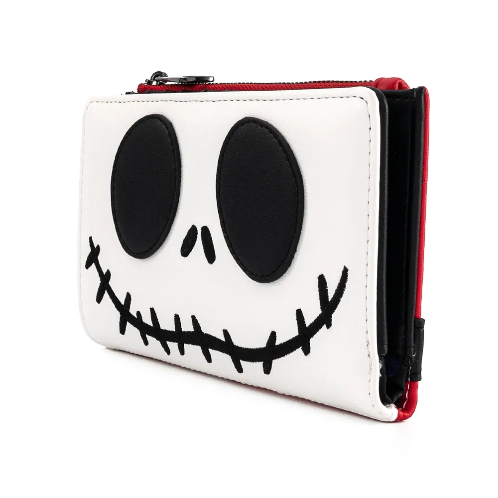 Loungefly Disney NBC Christmas Jack Cosplay Flap Mini Backpack and Flap Wallet