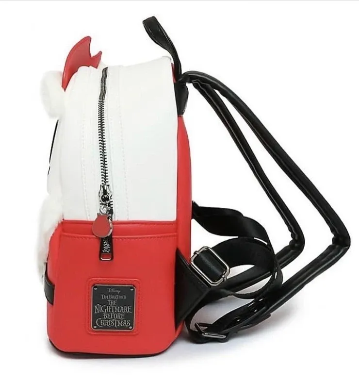 Loungefly Disney NBC Christmas Jack Cosplay Flap Mini Backpack and Flap Wallet