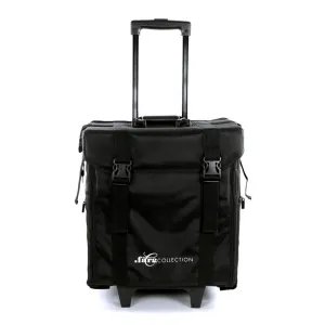 Makeup bag in nylon with wheels
