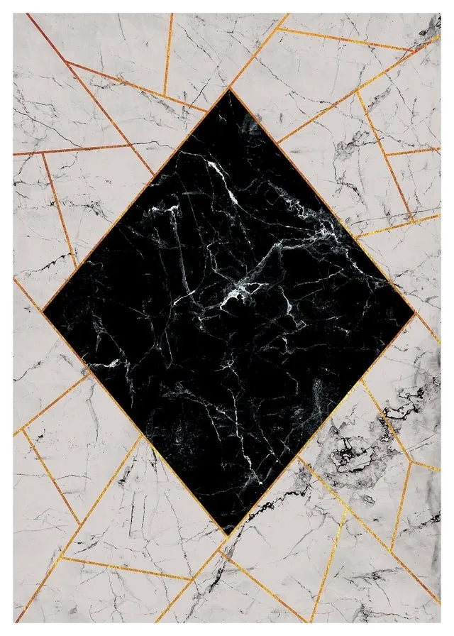 Marble Diamond Print