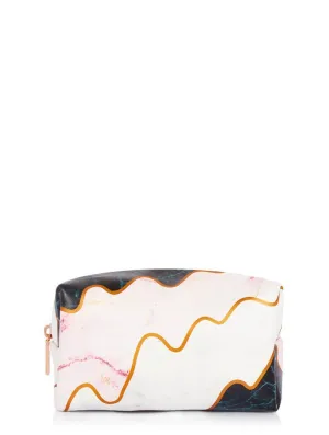 Marble Wiggle Makeup Bag