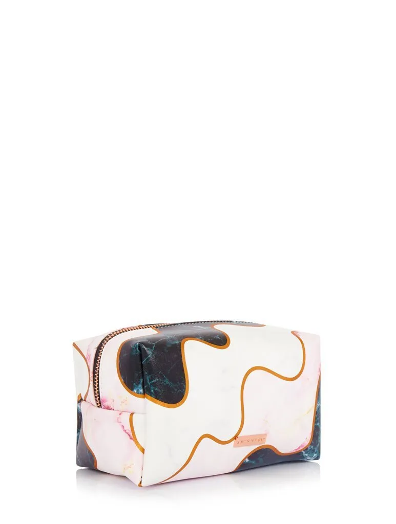 Marble Wiggle Makeup Bag
