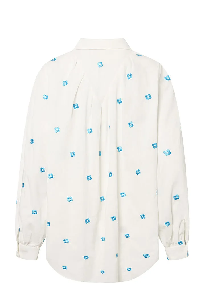 Masha Shirt - Blue Blossom