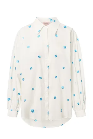 Masha Shirt - Blue Blossom